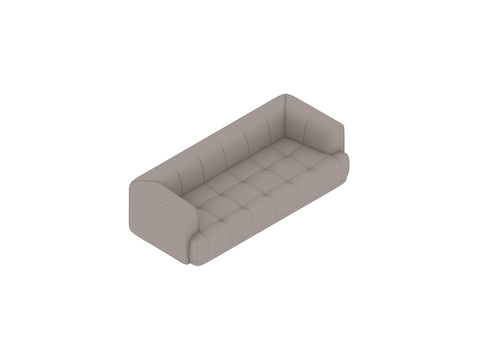 A generic rendering - Quilton Sofa–2.5 Seat