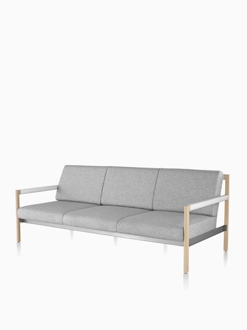 Gray Brabo sofa. Select to go to the Brabo Lounge Seating product page.
