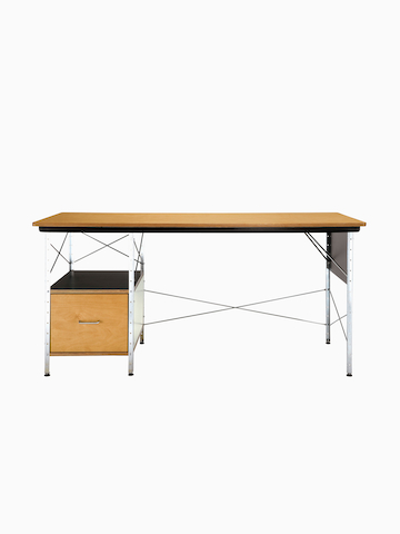 Un escritorio moderno de mediados de siglo Eames.