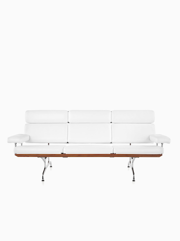White Eames Sofa.