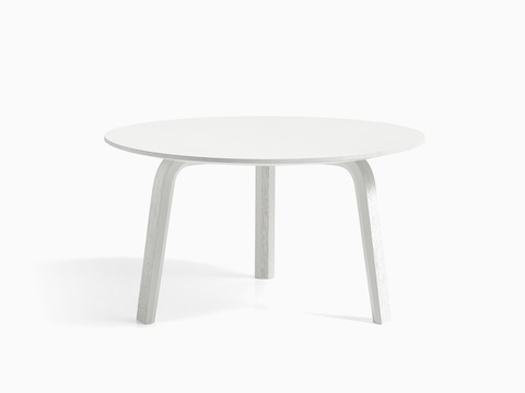 White Bella Coffee Table, viewed from the front.