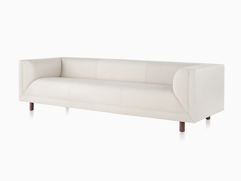 Rolled Arm Sofa Group sofa in cream, viewed from the front at an angle.