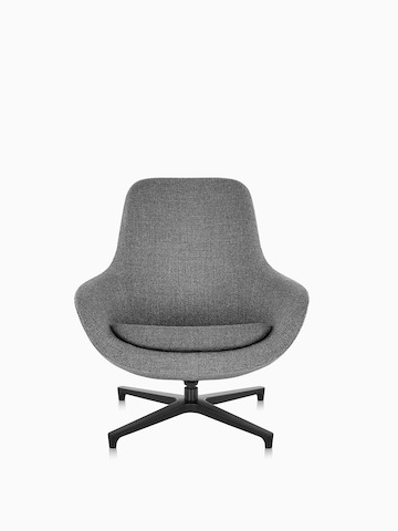 Gray Saiba Lounge Chair.