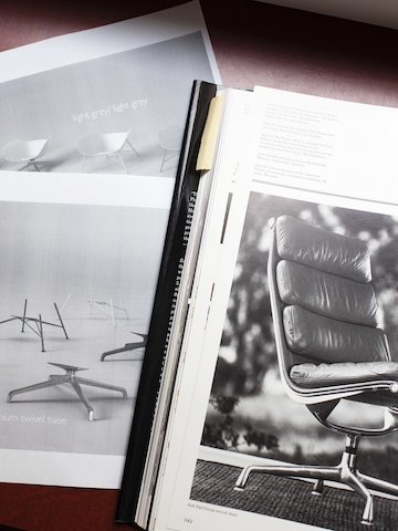 Eames Soft Pad was a design reference for Straid