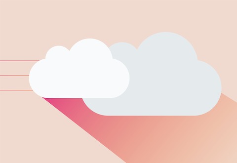 An illustration of clouds.