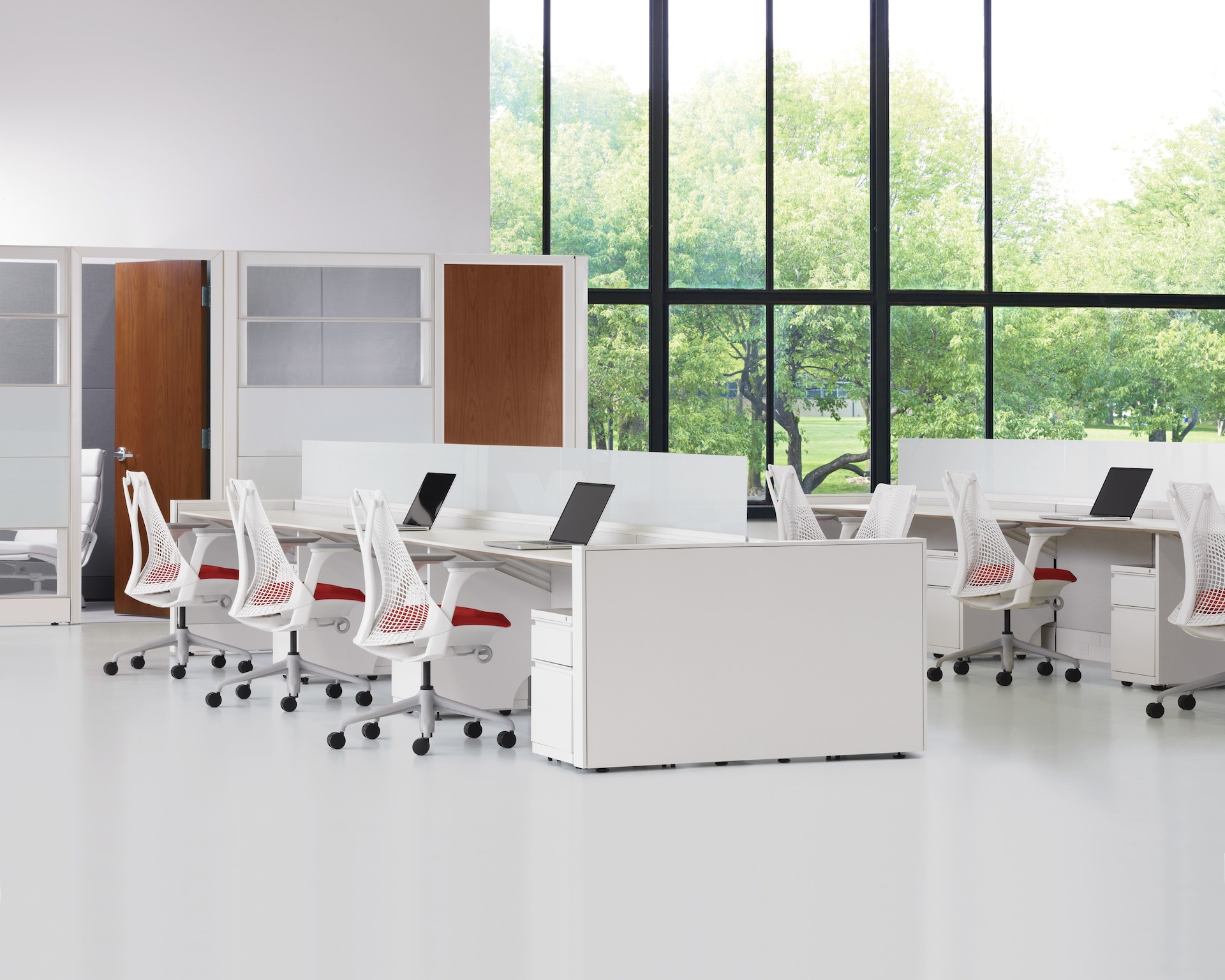 Ethospace Benching Application with Phone Booths