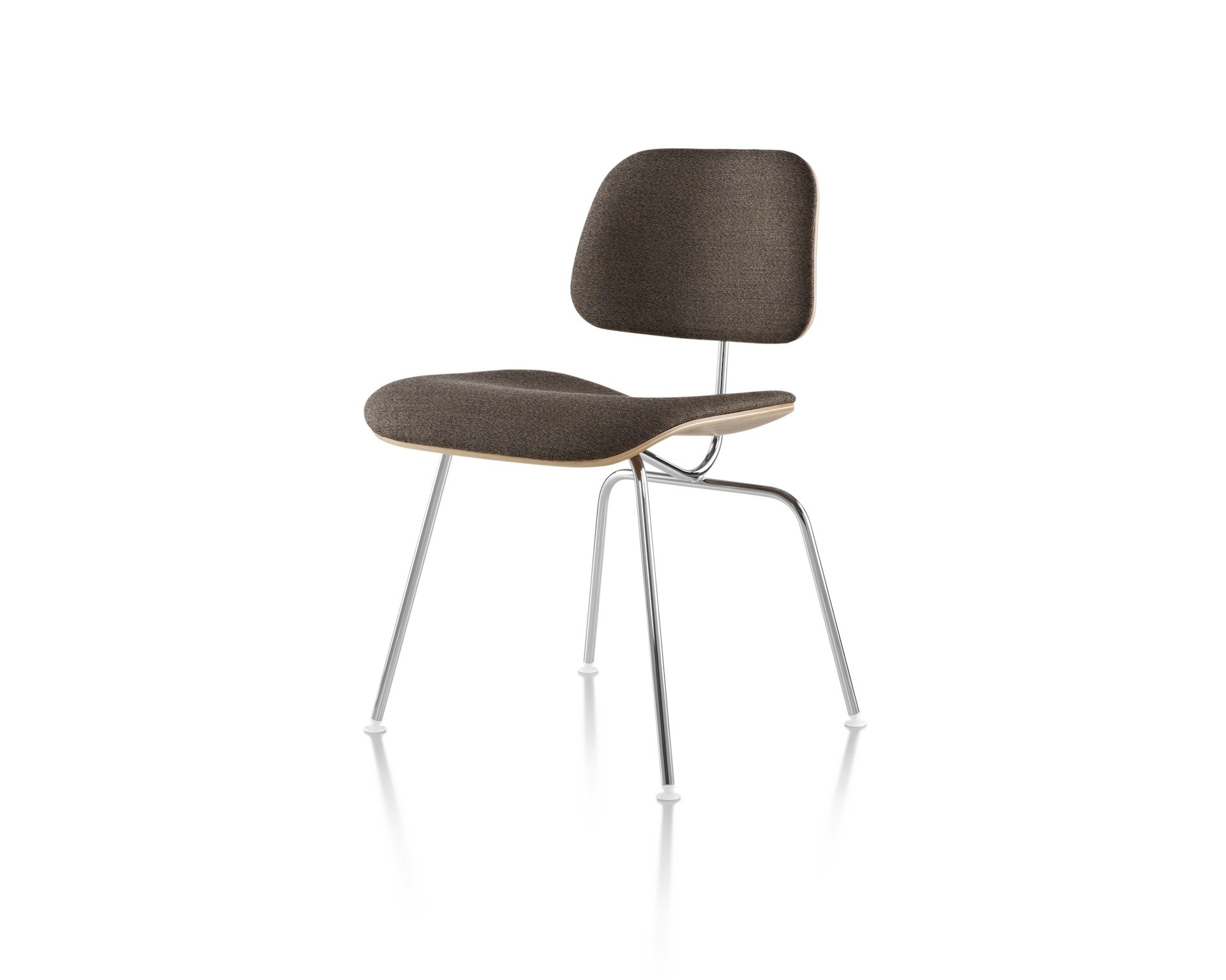 Eames Molded Plywood Dining Chair, Metal Base
