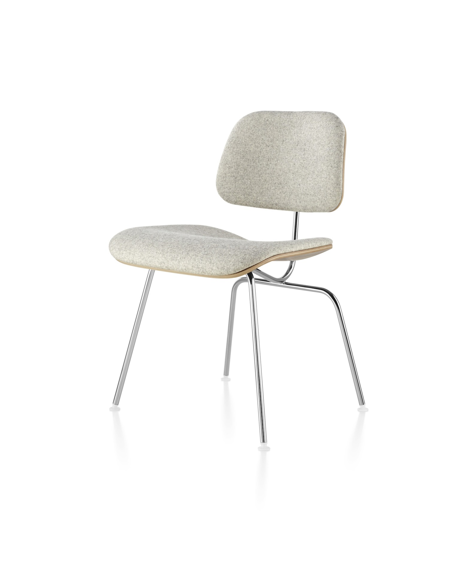 Eames Molded Plywood Dining Chair, Metal Base