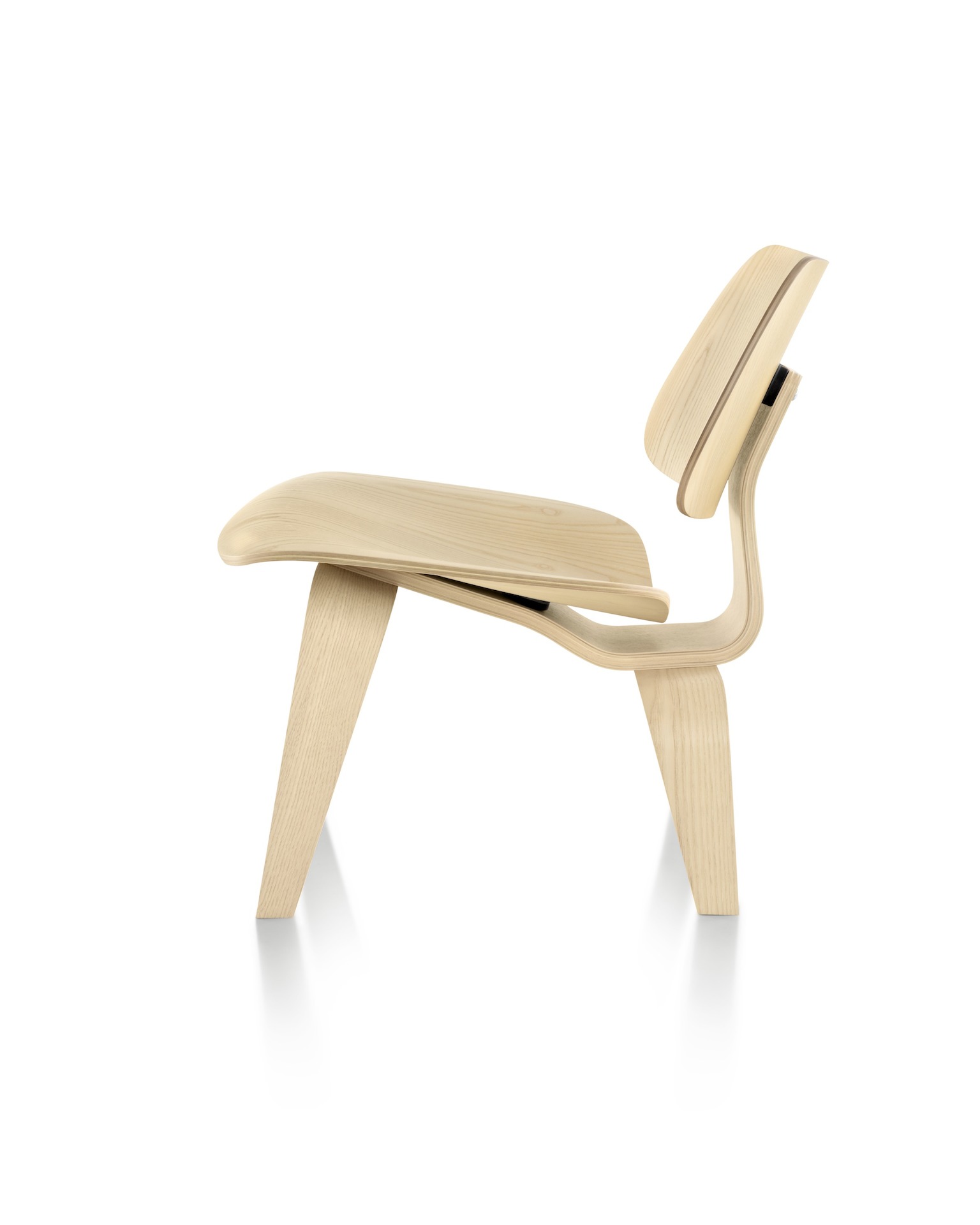 Eames Molded Plywood Lounge Chair, Wood Base