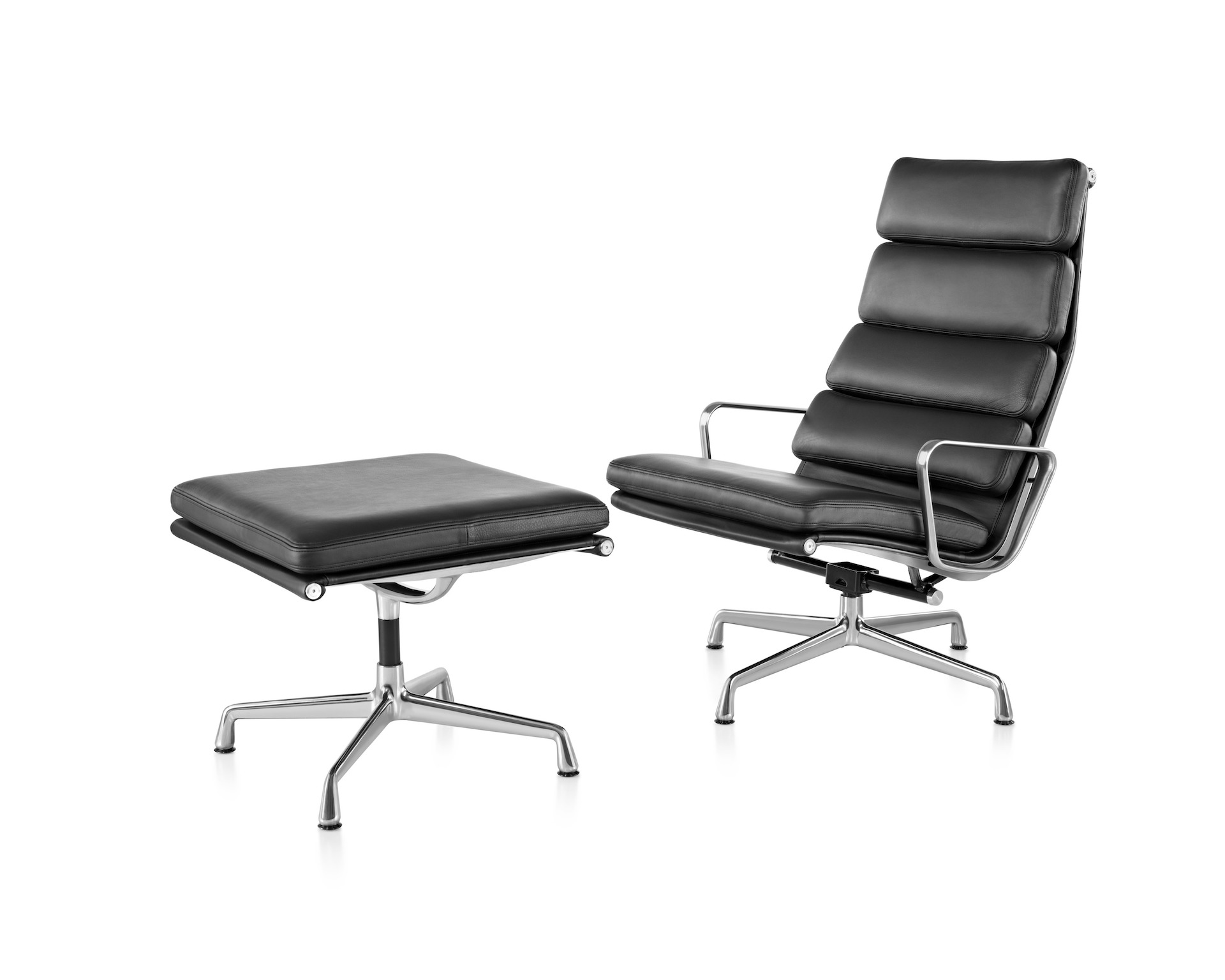 Eames Soft Pad Lounge Chair and Ottoman