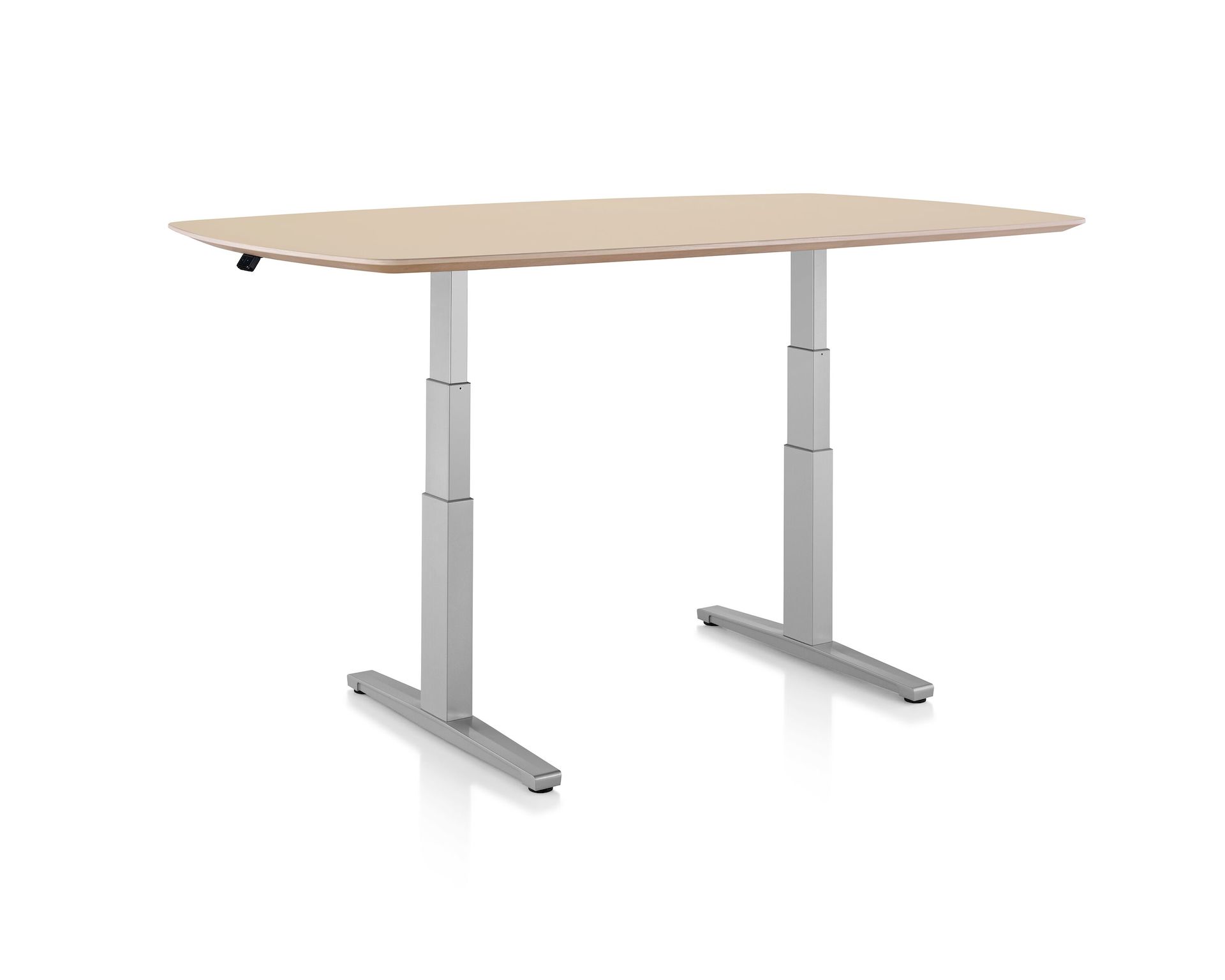 Renew Sit-to-Stand Oval Table, T-Foot