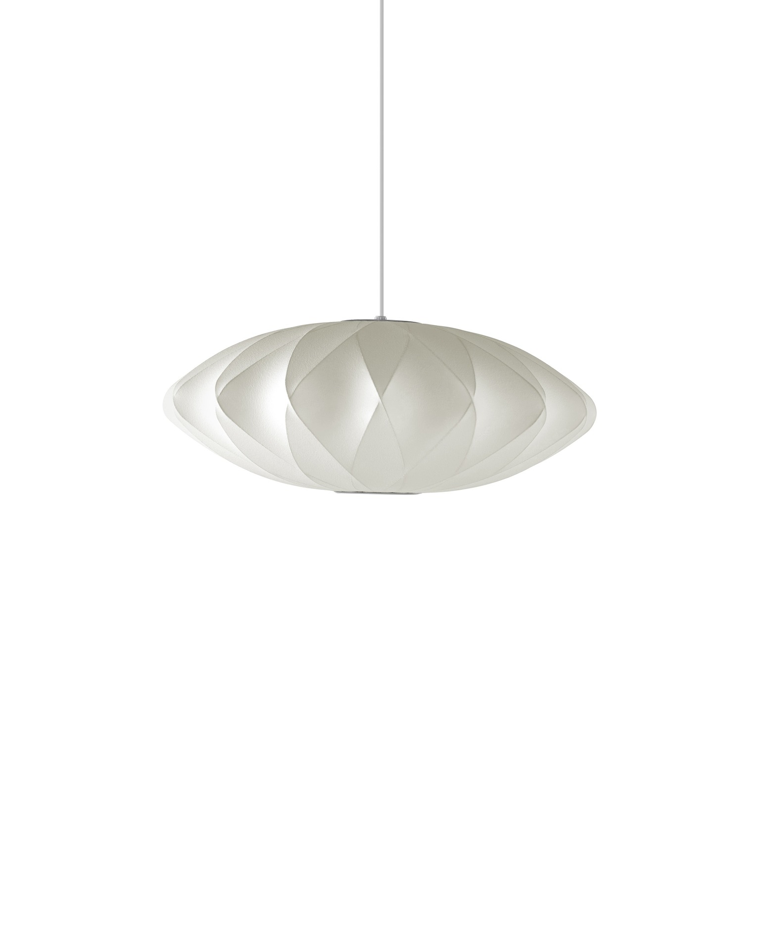 A Nelson Saucer CrissCross Bubble Pendant.