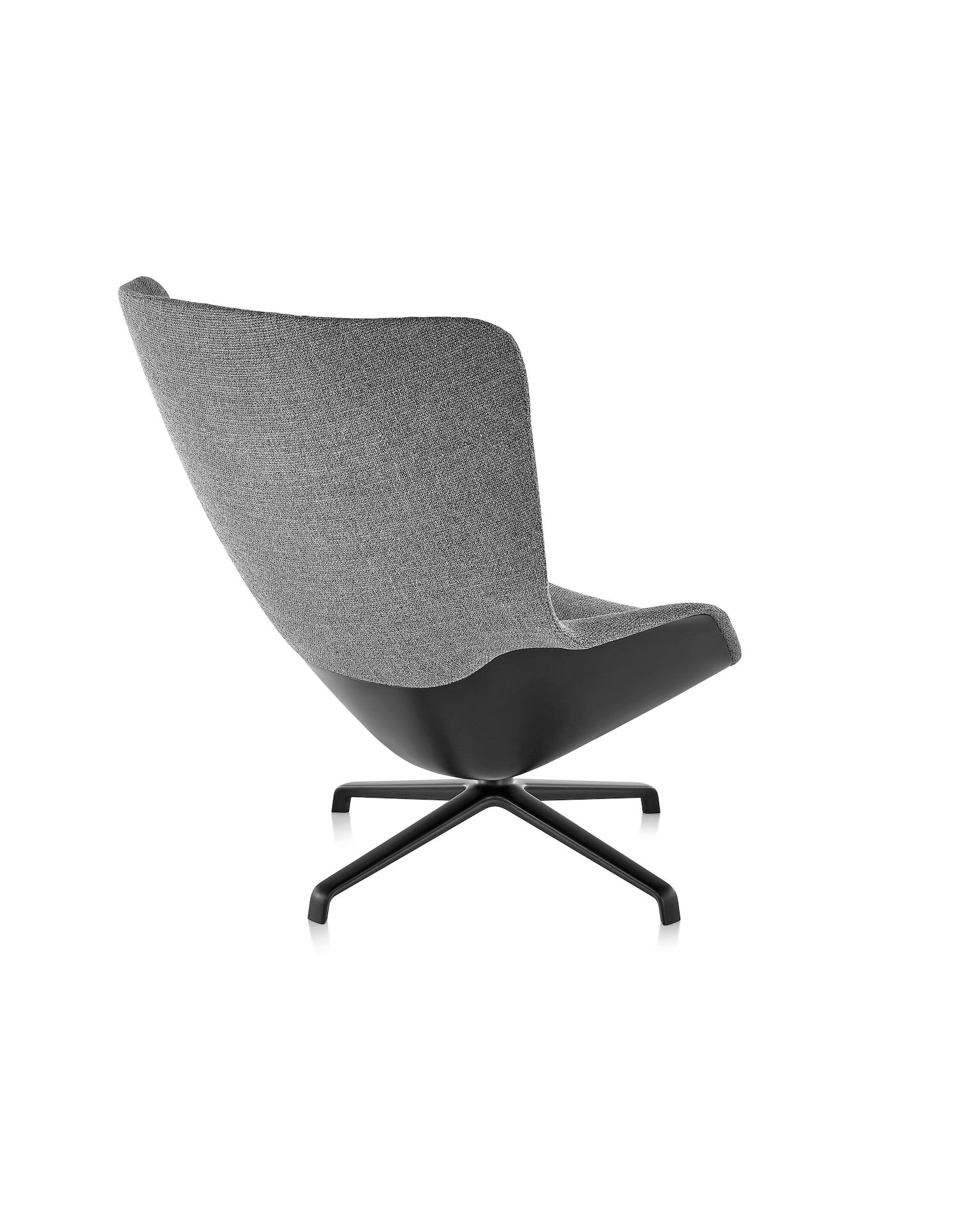 Striad Lounge Chair, Four Star Base