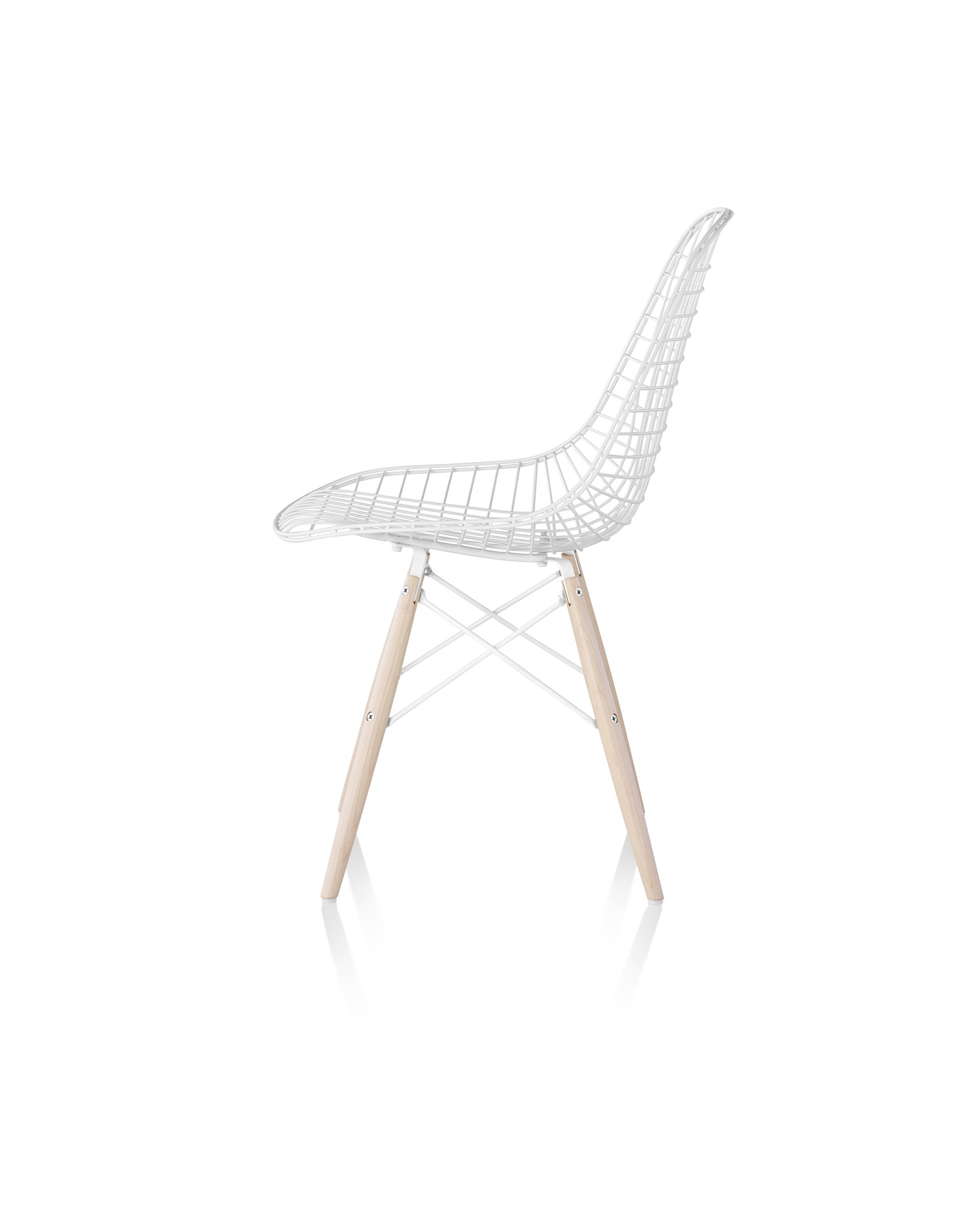 Eames Wire Chair, Dowel Base Herman Miller
