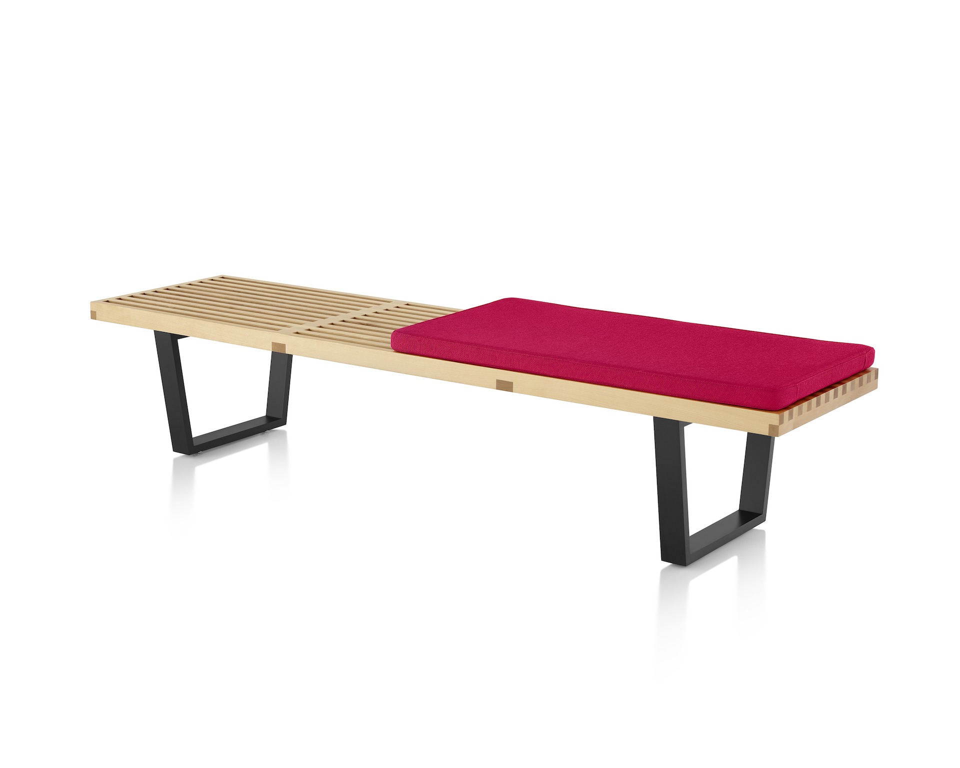 Nelson Platform Bench with Cushion Herman Miller