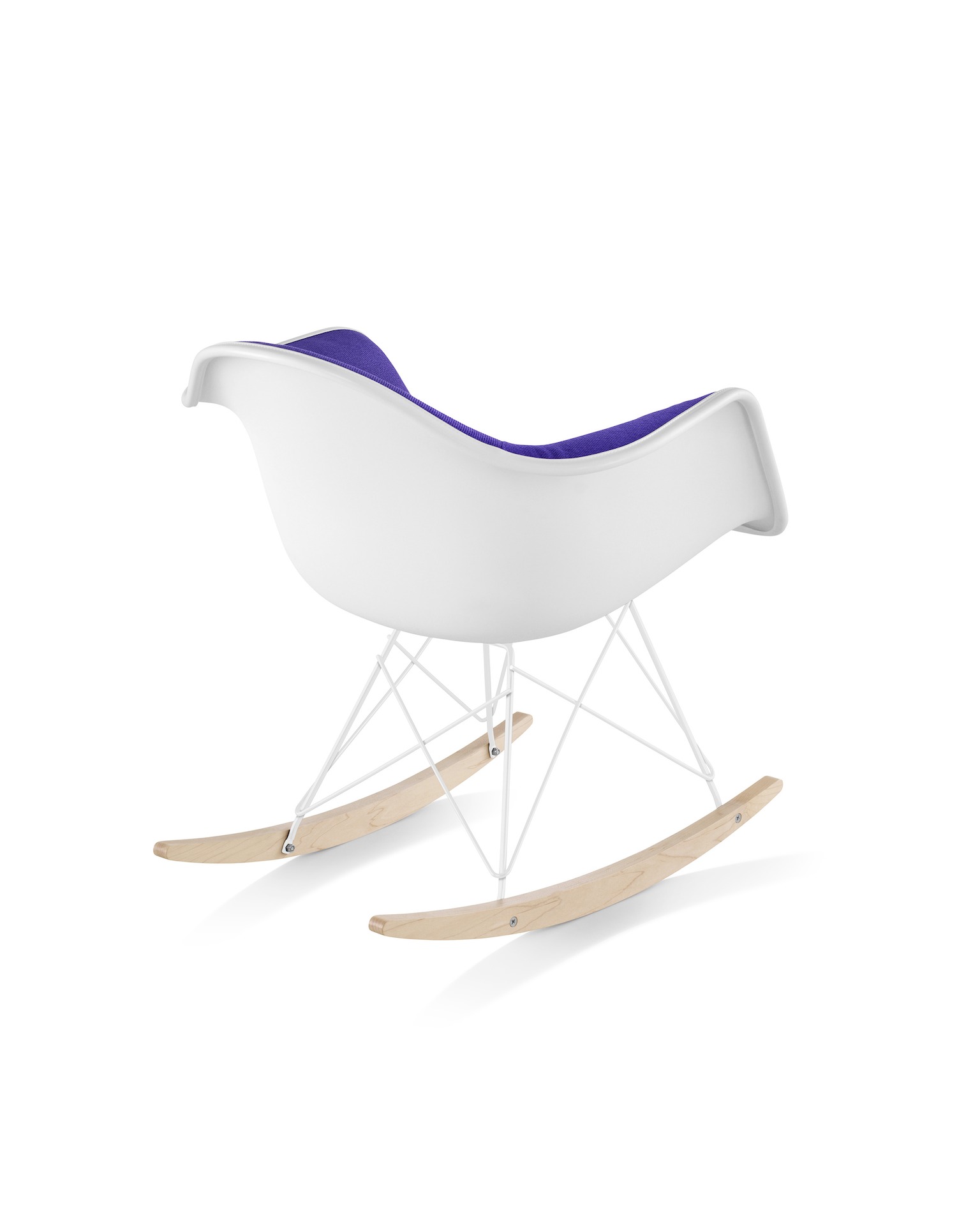 Eames Molded Plastic Armchair, Rocker Base - Herman Miller