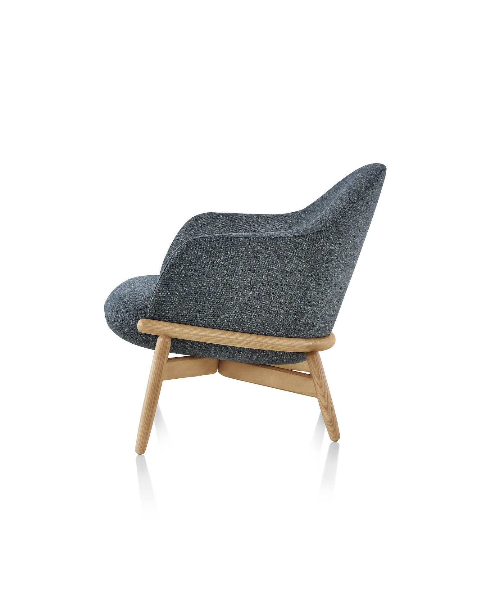 Reframe Lounge Seating, Mid-Back Chair