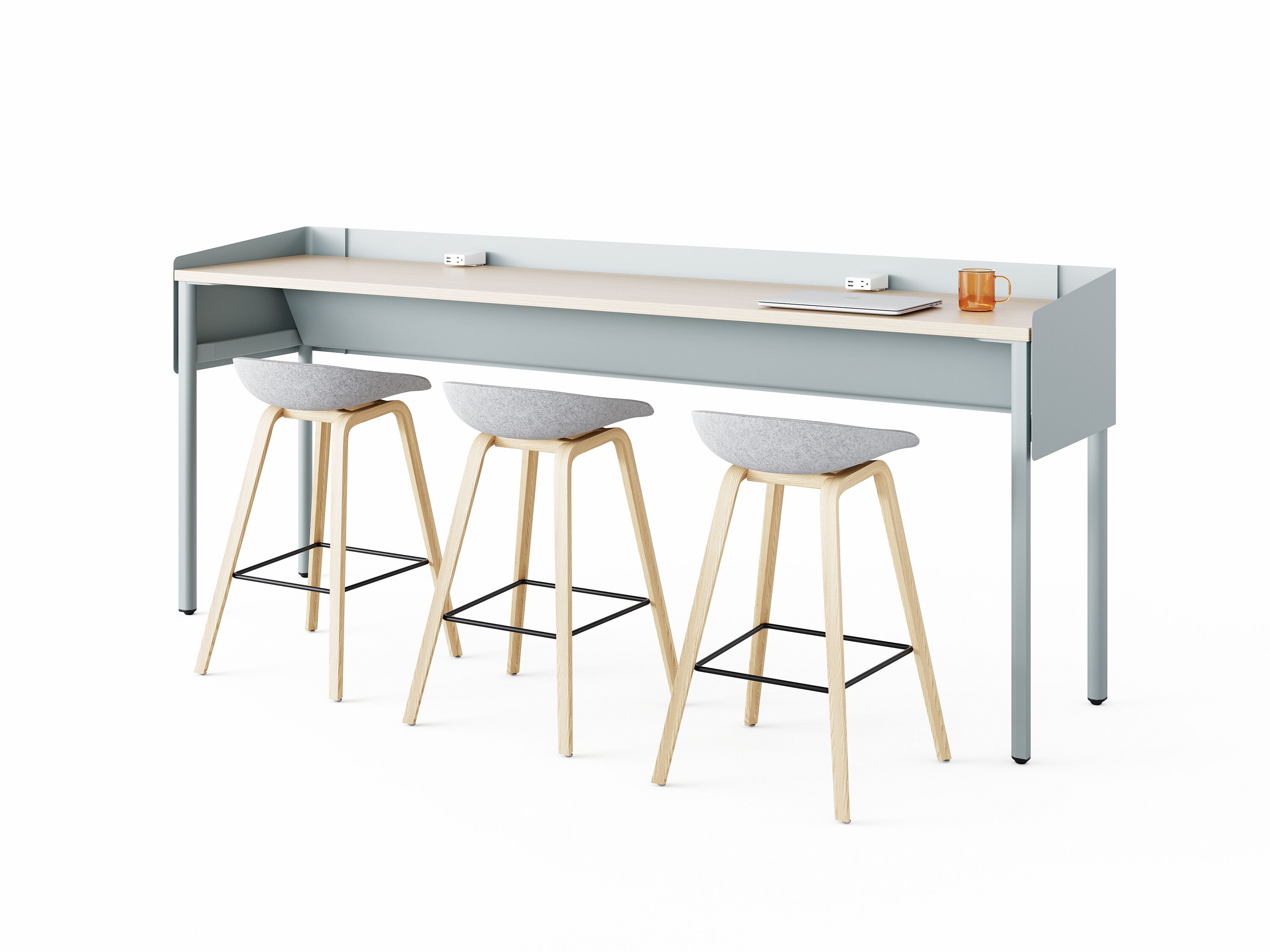 High top shop communal table