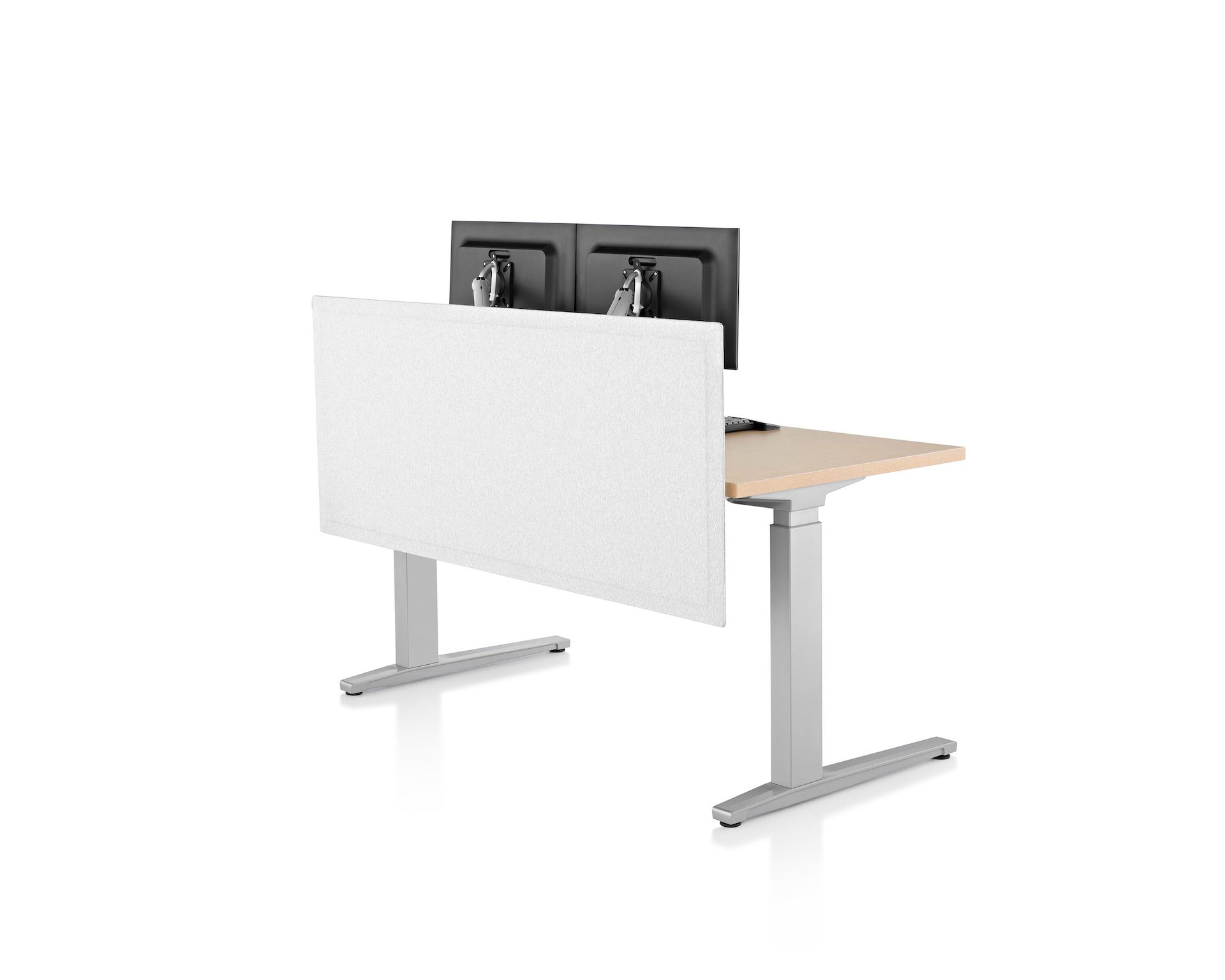 Renew Sit-to-Stand Table with Surface-Attached Pari Screen