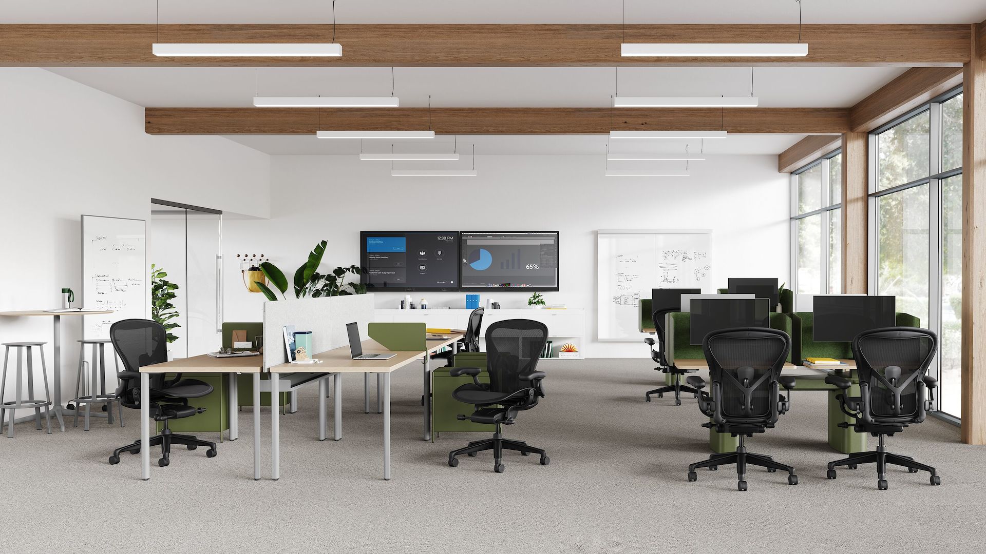 Aeron Onyx and OE1 Workspace Collection