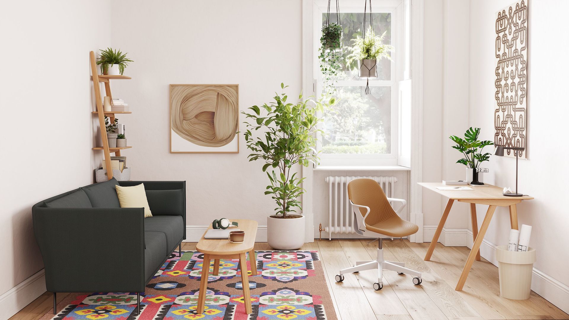 Zeph Home Office Setting