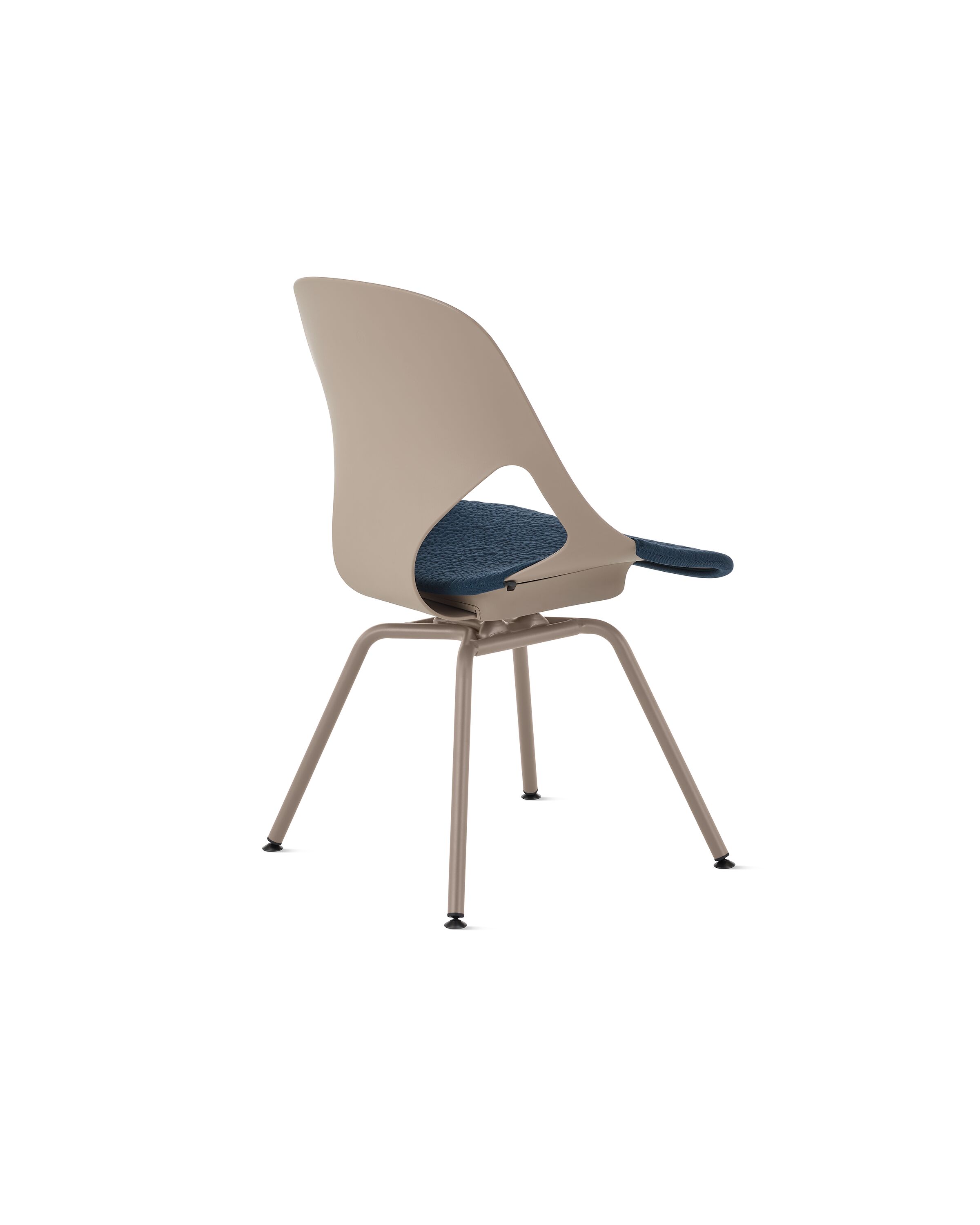 Zeph Side Chair, Cocoa, Armless - Herman Miller