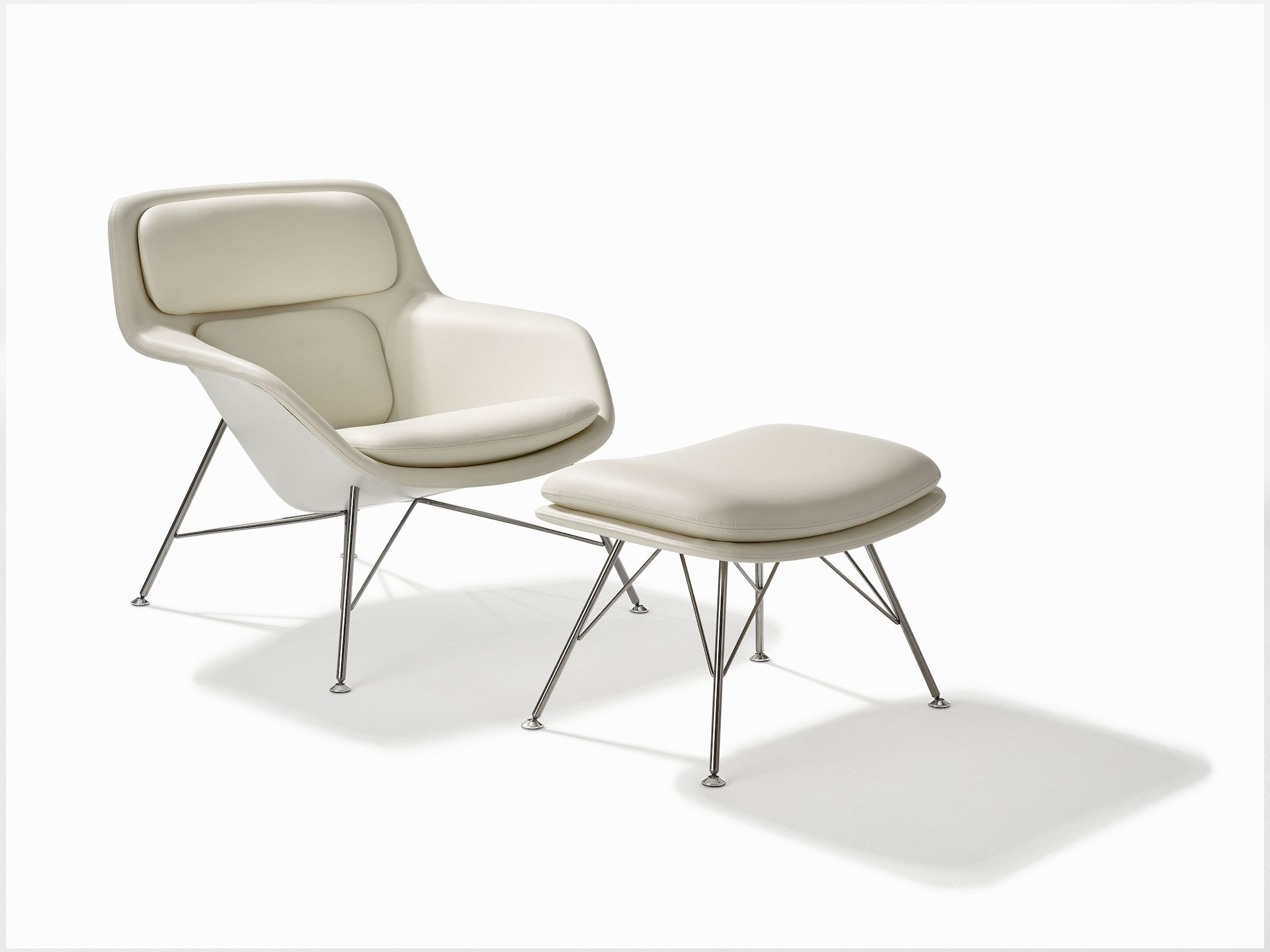 Striad Lounge Chair and Ottoman - Herman Miller
