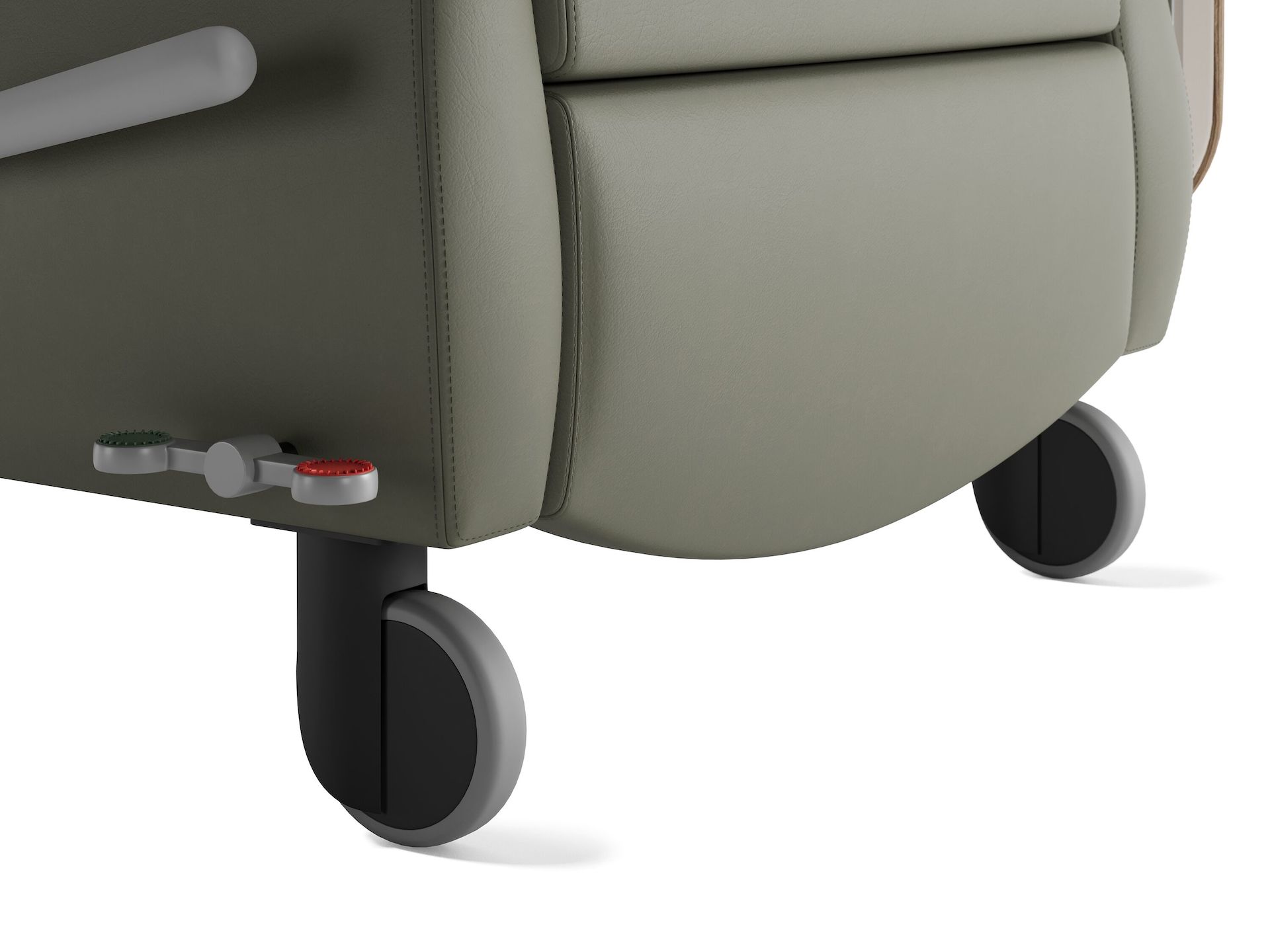 Serenity Recliner, Central Brake and Steer