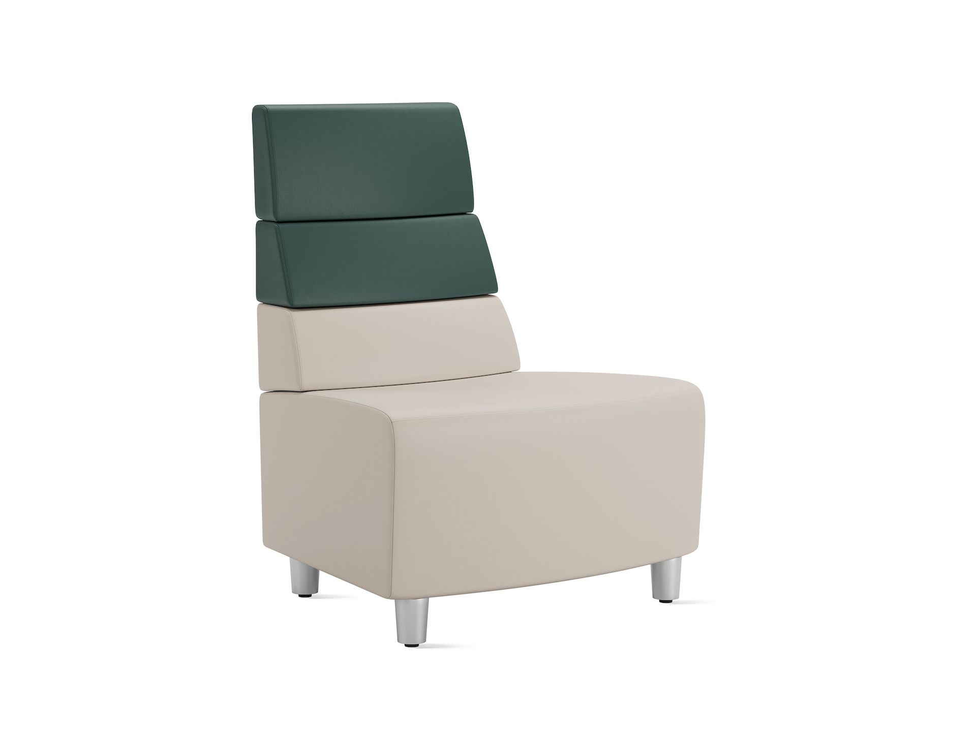 Steps Lounge System, outside, angle, mixed colors