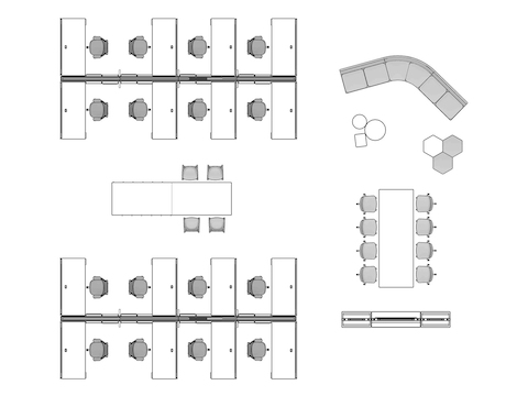A line drawing viewed from above - Clubhouse 029 B