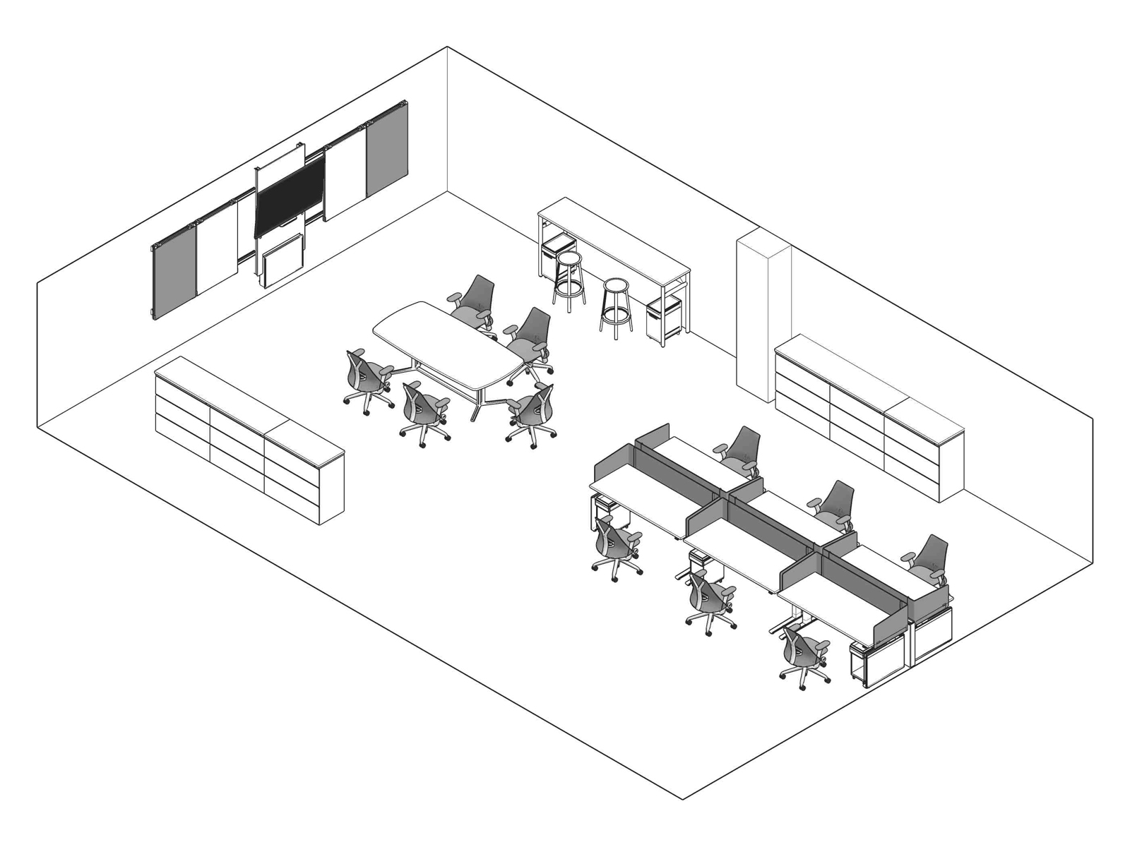 A line drawing - Clubhouse 032