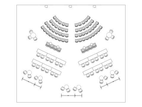 A line drawing viewed from above - Forum 010