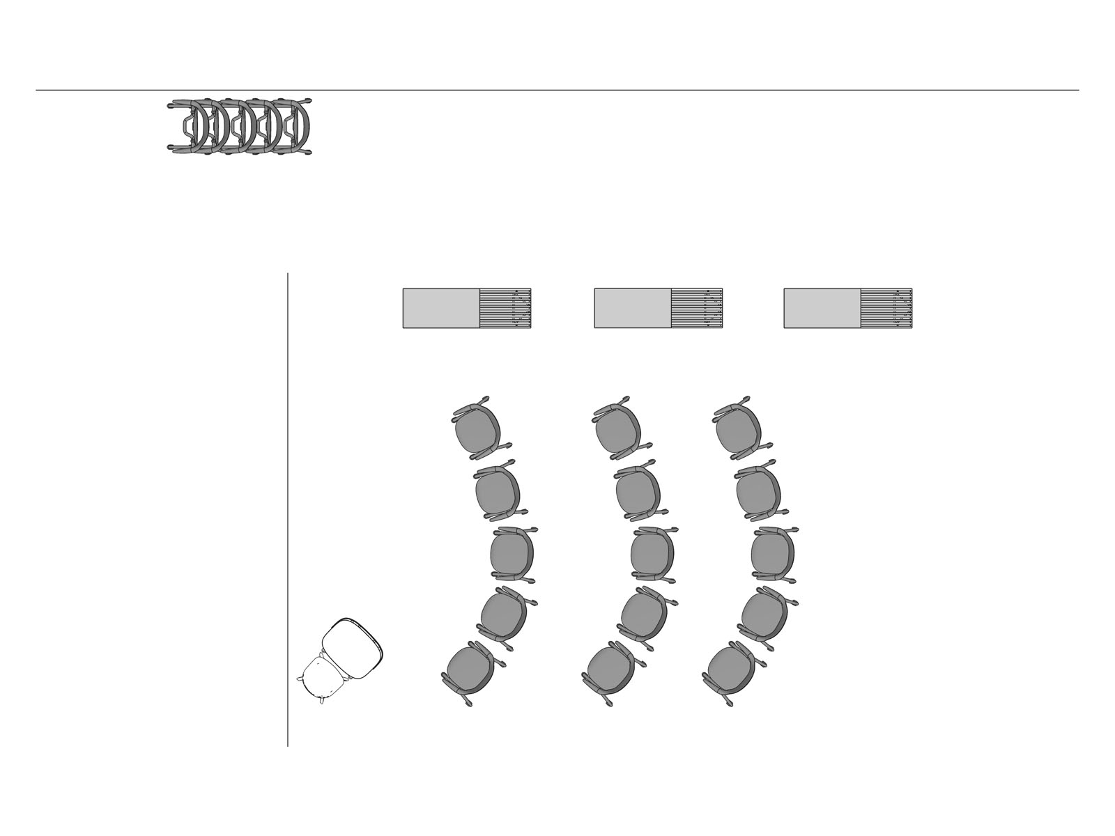 A line drawing viewed from above - Forum 030