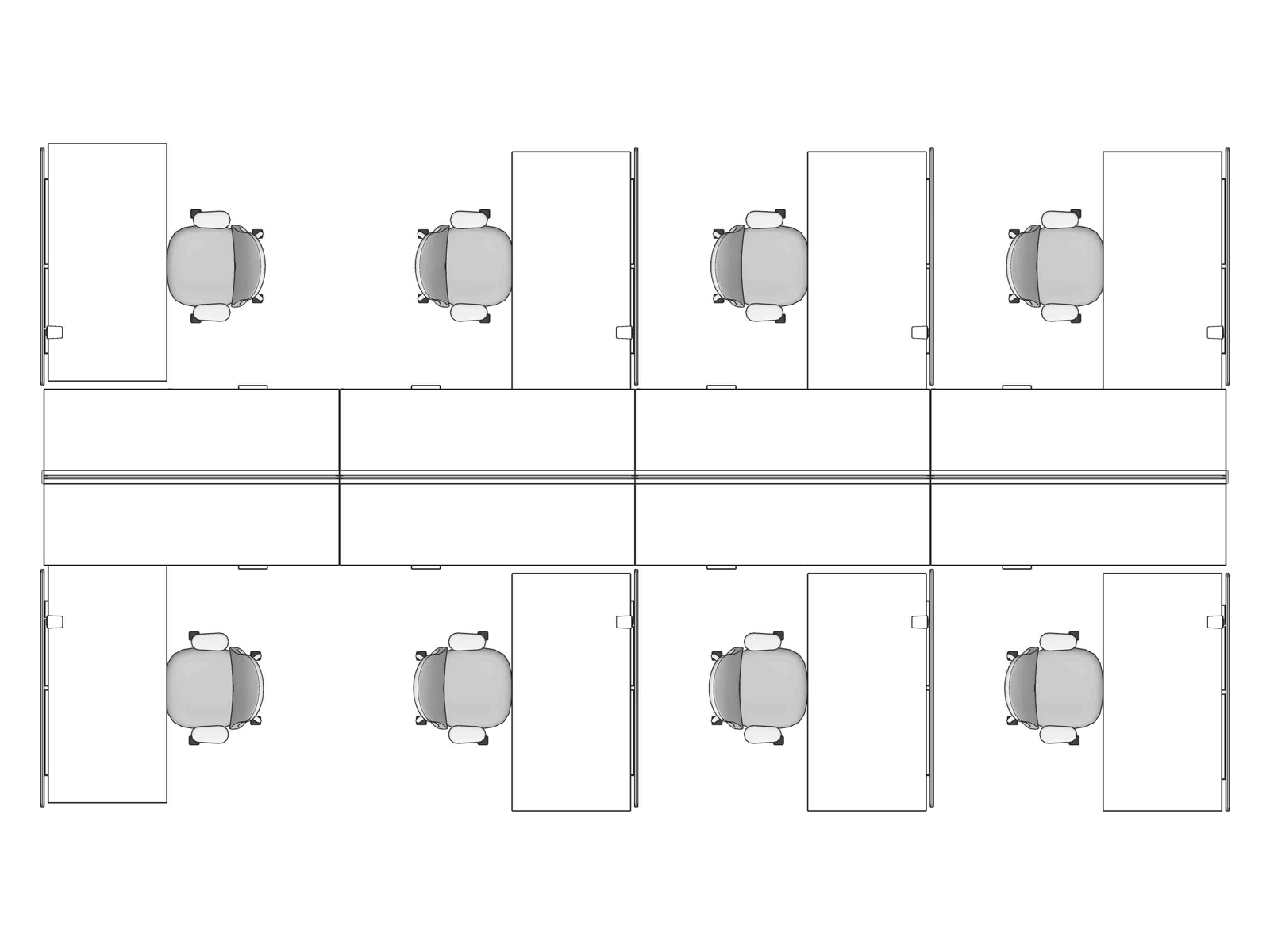 A line drawing viewed from above - Hive 159