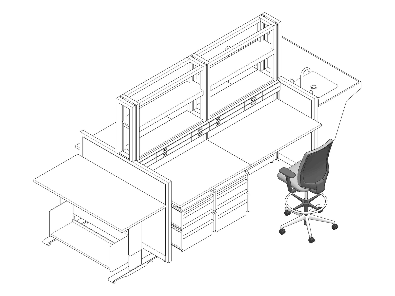 A line drawing - Laboratory 002