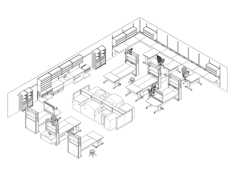 A line drawing - Laboratory 007