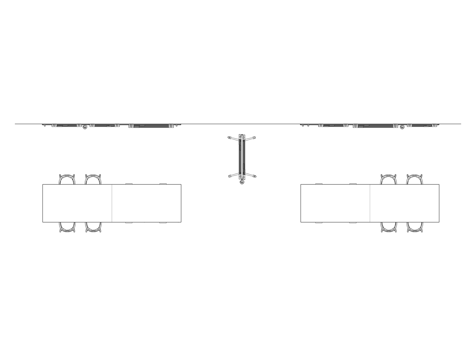 A line drawing viewed from above - Landing 006