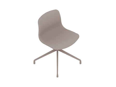 A generic rendering - About A Chair–Armless–4-Star Swivel Base–Fully Upholstered (AAC11)