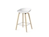 A photo - About A Stool–Counter Height–Metal Base–Optional Seat Upholstery (AAS38L)