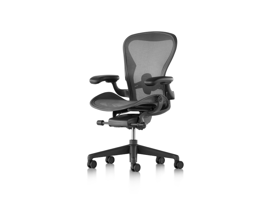 A photo - Aeron Chair–A Size–Fixed Arms