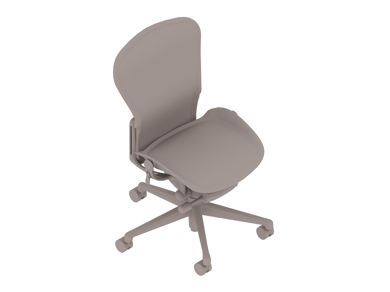 Uma renderização genérica - Cadeira Aeron–Tamanho B–Sem braços