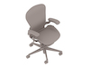 Uma renderização genérica - Cadeira Aeron–Tamanho B–Braços totalmente ajustáveis