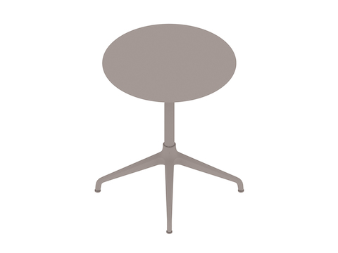 Uma renderização genérica - Mesa de café Ali–Redonda