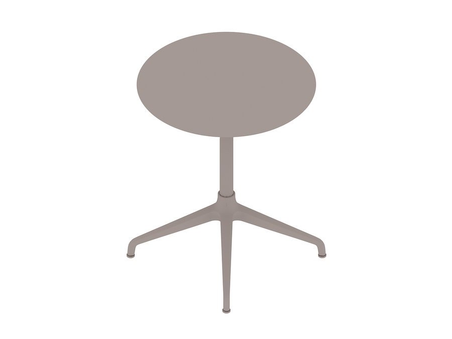 Uma renderização genérica - Mesa de café Ali–Redonda