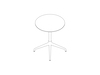 A line drawing - Ali Café Table–Round
