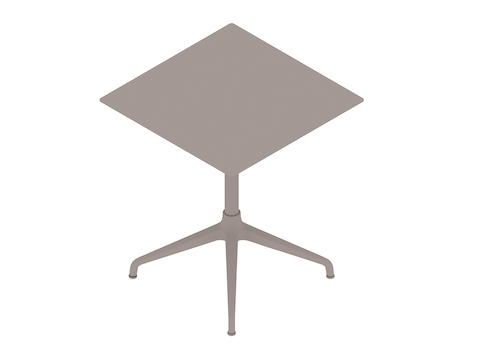 A generic rendering - Ali Café Table–Square