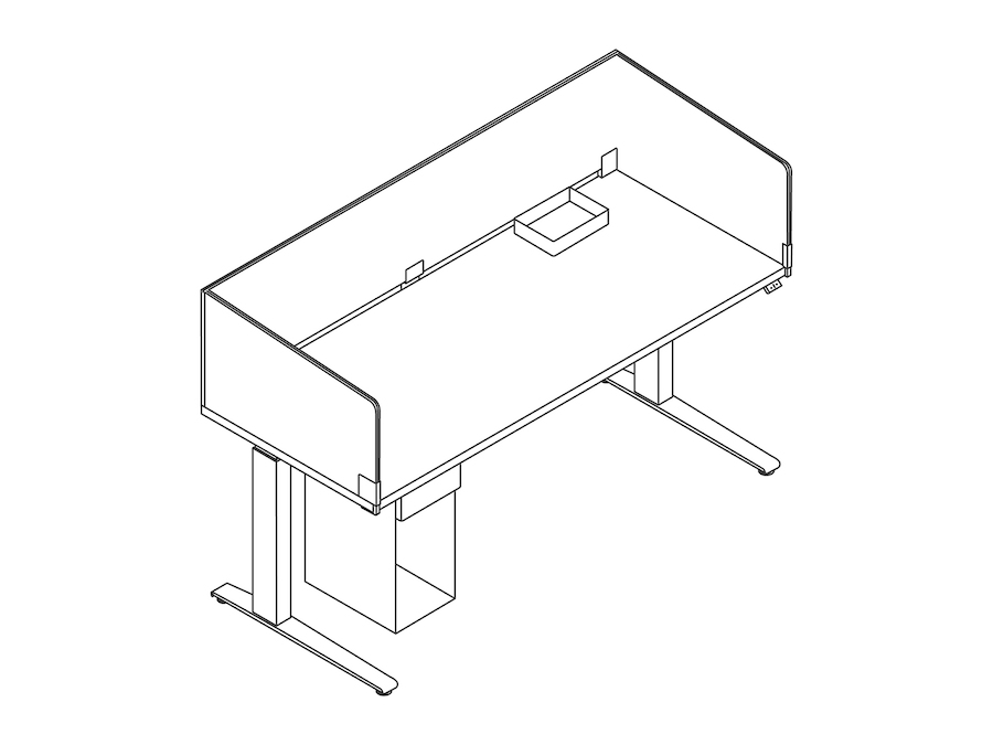 A line drawing - Ambit Workspace Solutions