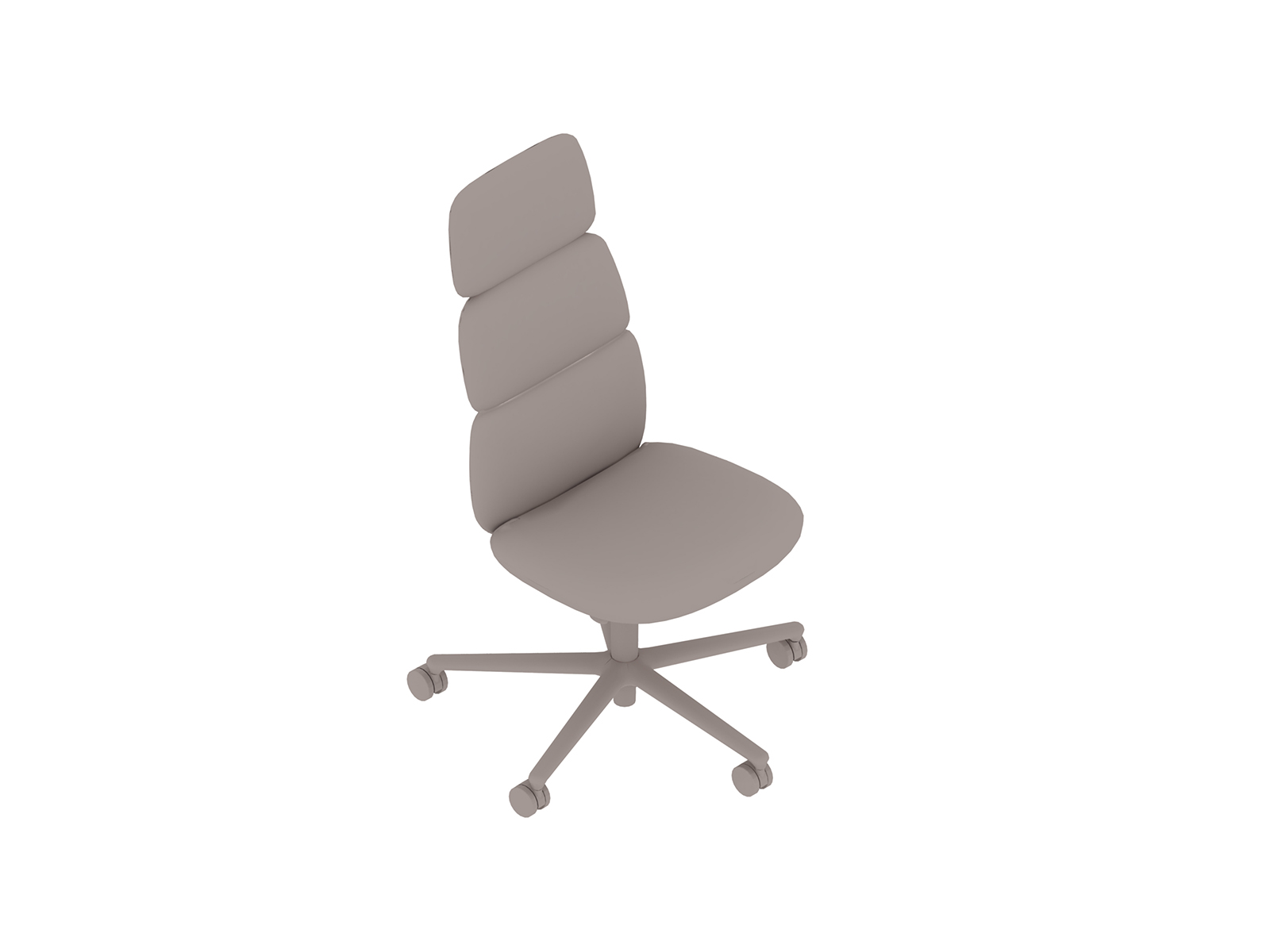 A generic rendering - Asari Chair–High Back–Armless