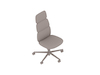 A generic rendering - Asari Chair – High Back – Armless