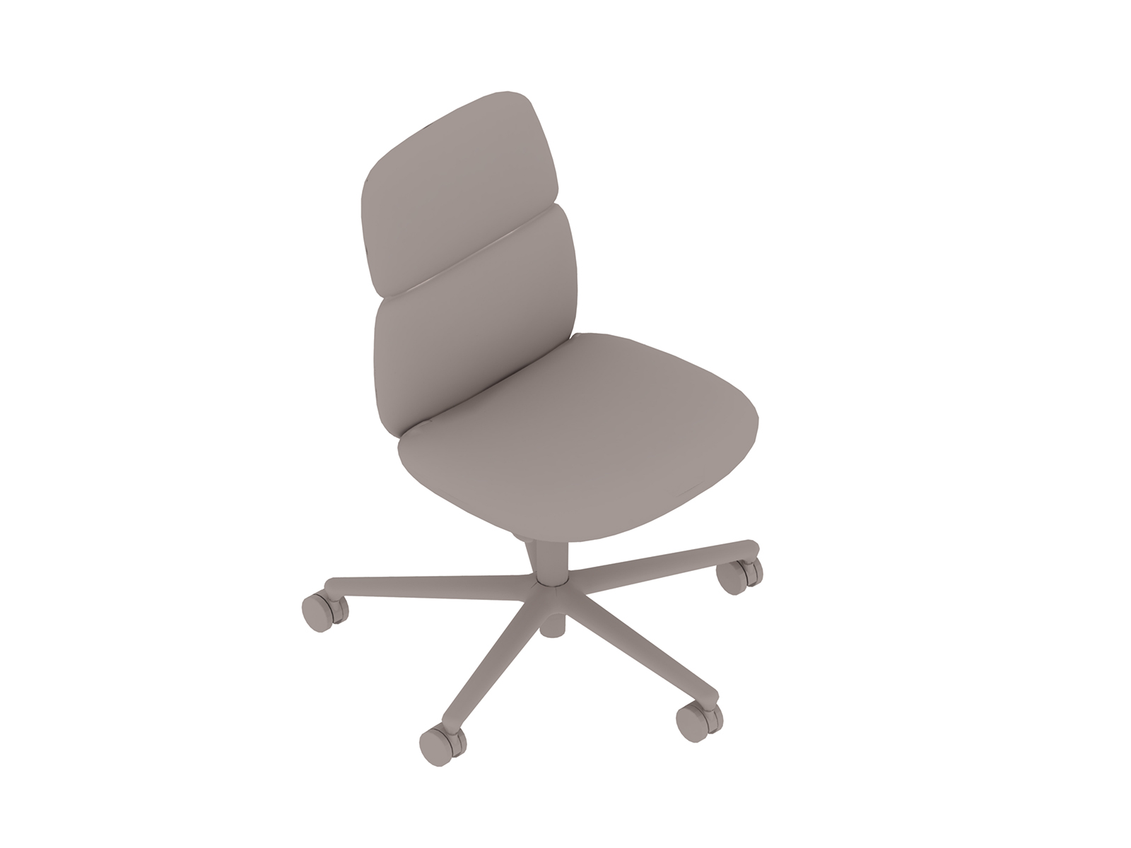 A generic rendering - Asari Chair – Mid Back – Armless